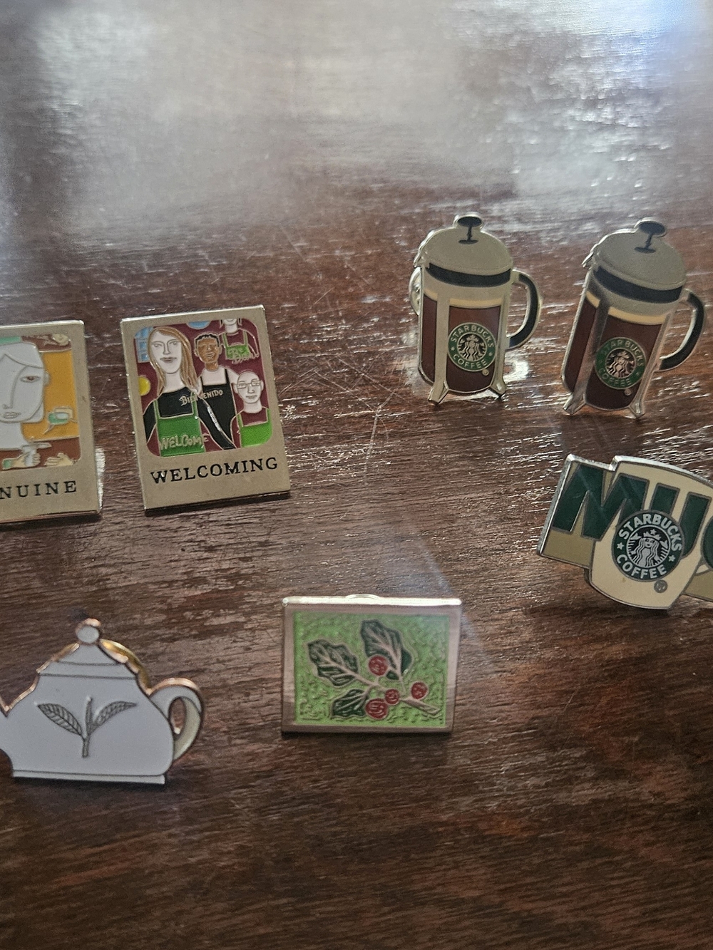 Starbucks Partener Pins!